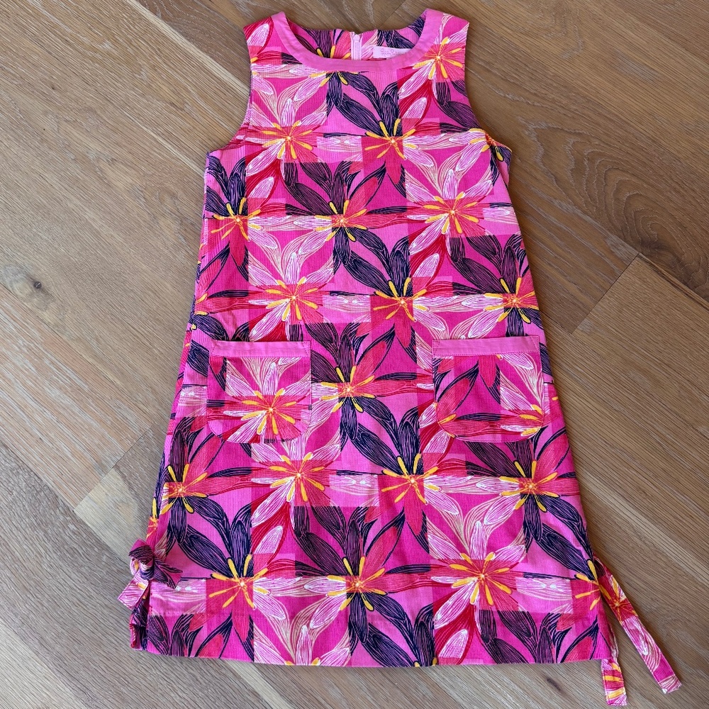 Lilly Pulitzer Pink Corduroy Dress